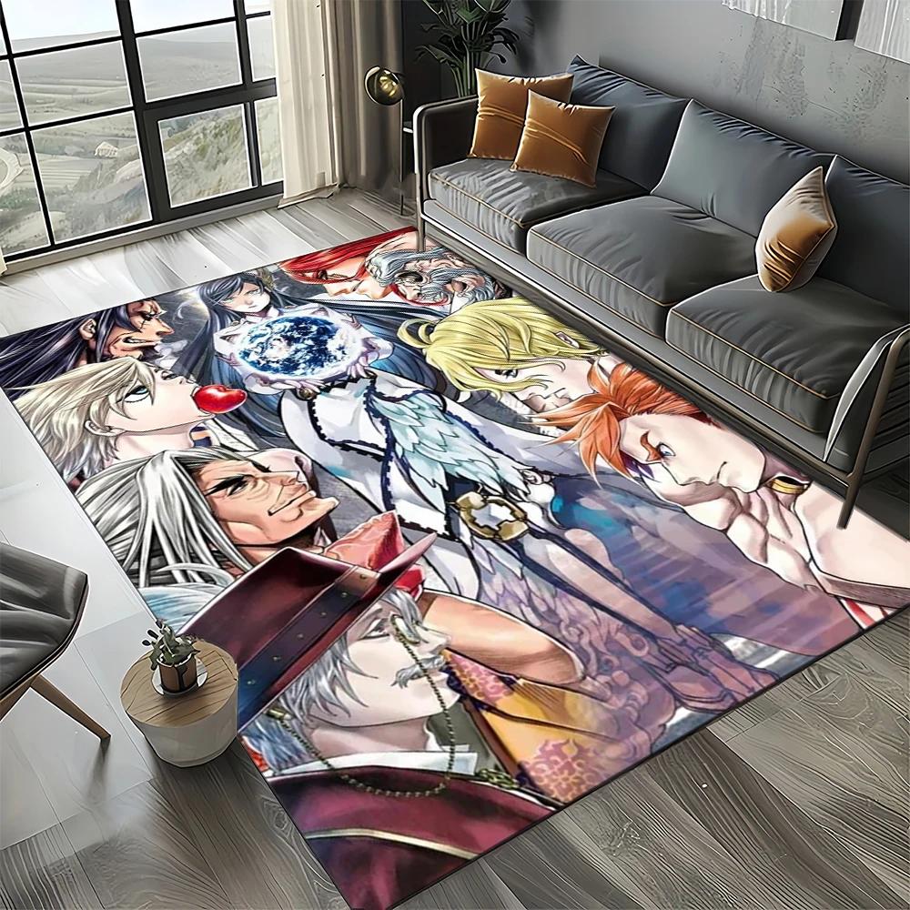 27 Style New Cartoon Record of Ragnarok Anime Carpet Rug for Living Room Bedroom Home Sofa Decoration,Kids Non-slip Floor Mat