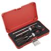 TONE Ratchet Driver Set RDS32 with Bit Insert & 6.35mm (1/4") Red, 37 Pieces