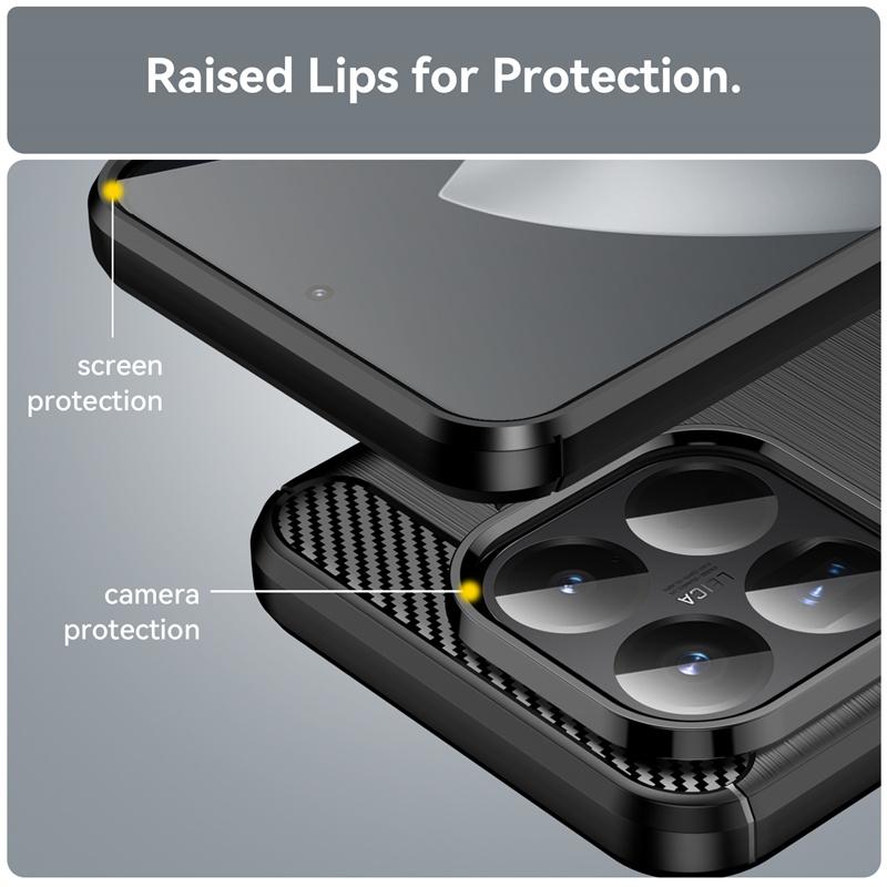 Гибкий чехол из ТПУ для Xiaomi 15T Pro Mi 15T 5G Защитная крышка Противоударная рамка Coque Capa Fundas