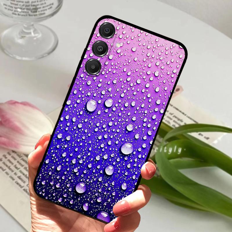 Чехол для Samsung Galaxy M35 5G SM-M356B Милый Животный Силиконовый ТПУ Матовый Чехол для Телефона Для Samsung M55 M55S M34 Бампер Оболочка
