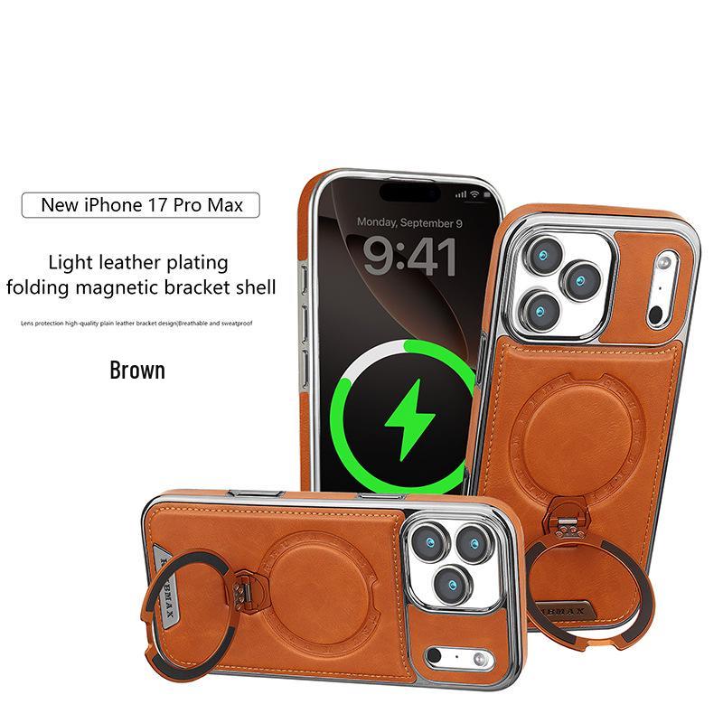 Магнитная вращающаяся подставка Защитный чехол для iPhone 16/15 Pro Max/17