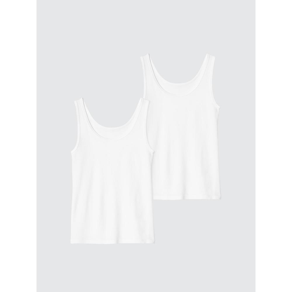 Uniqlo Японский хлопковый топ-майка 2 шт.