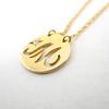 Pre-owned Star Jewelry K18 Diamond Initial M Necklace/Pendant/j66-7