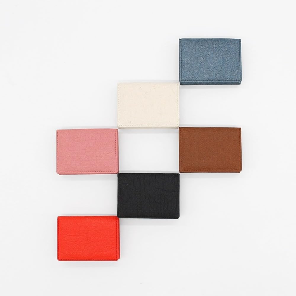 Кошелек тройного сложения Nadaya Piñatex Pinamore, Коричневый, Сертифицированный продукт бренда Хигаси-Осака, В75 х Ш100 х Г30мм, 16129