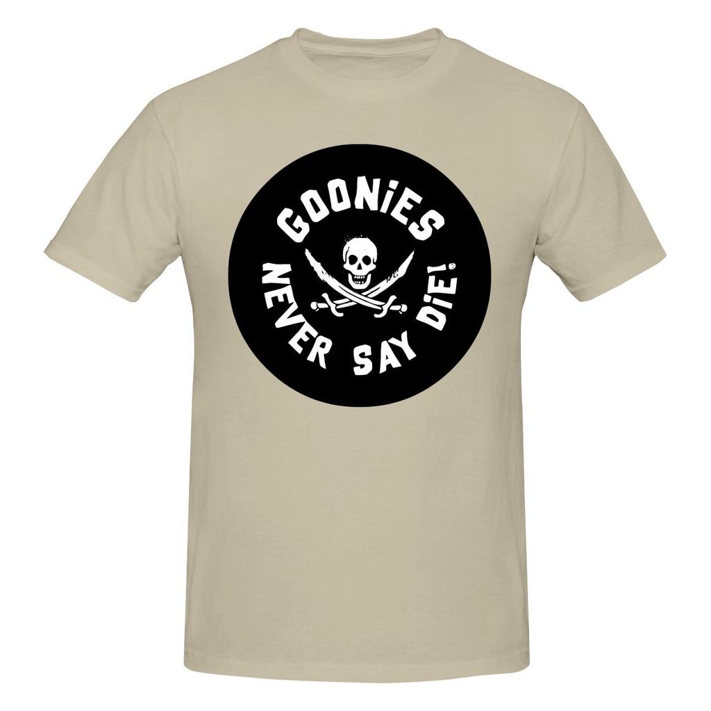 Funny Goonies Never Say Die The Goonies 1985 Unisexs Printed TShirt Unisex T shirtSport Unisex