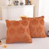 Home Decor Polyester Throw Pillow Cover Soft Solid Color 40*40 45*45cm Square Pillow Case for Couch Sofa Decorative Pillows