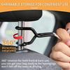 Bow Buddy Vehicle Mount Adjustable Compound Bow Holder for Car Headrest Universal Headrest Rod Hanger for Hunting & Outdoor Travel