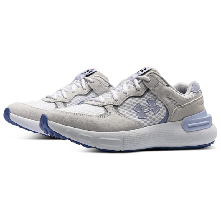 Under Armour Durable Casual Low-Top Running Shoes Unisex Sneakers White 3028616-105