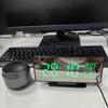 Цифровой будильник с питанием от USB, температурой и влажностью, 3 будильника с функцией повтора сигнала, настольные часы, ночной режим, 12/24 часа, электронные светодиодные часы