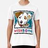 Премиум футболка с логотипом Wishbone от S до 5XL Сделано в Австралии/США Футболка