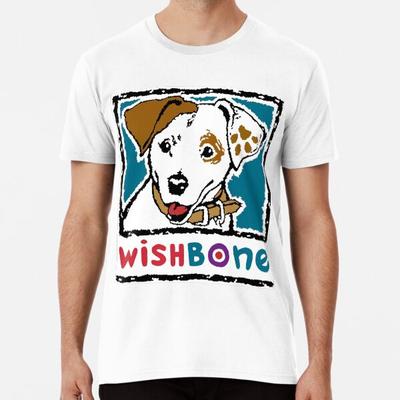 Премиум футболка с логотипом Wishbone от S до 5XL Сделано в Австралии/США Футболка