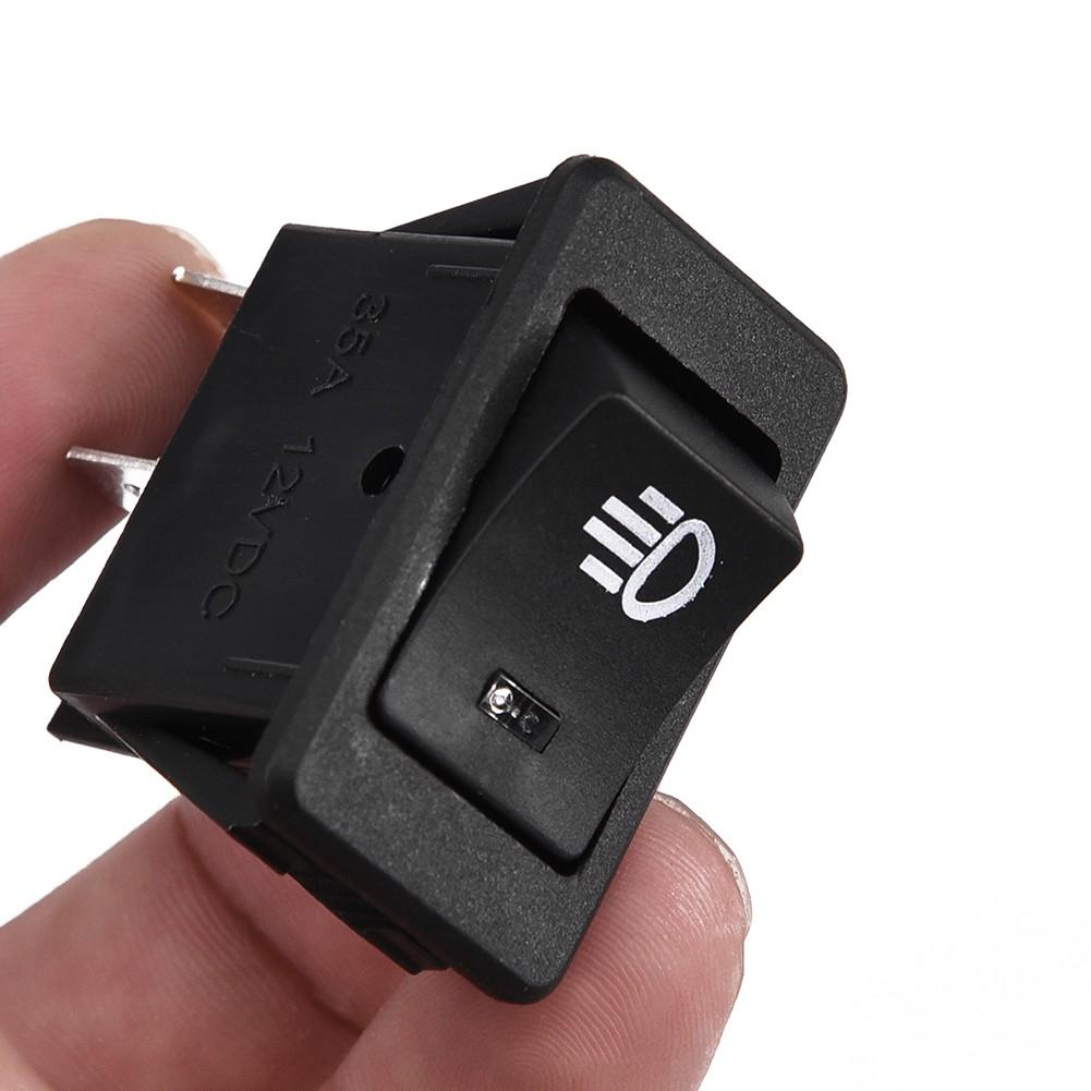 Тумблер светодиодный автомобильный переключатель рабочего освещения 2-позиционный