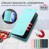 Роскошный кожаный чехол для TCL 50 Pro NxtPaper/40XL/30T (Т603ДЛ)/50 XL/TCL 501 RFID Блокировка слотов для карт Магнитная подставка для притяжения Ударопрочный откидной чехол
