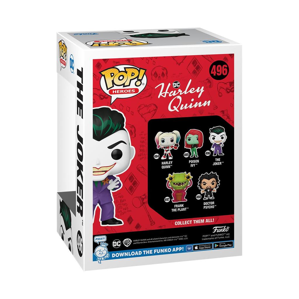 DC Harley Quinn Joker Figure Funko DC Funko (HOLDING LAPEL) POP!