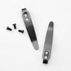 1 комплект DIY складной ножевой зажим 420 нержавеющая сталь карманные зажимы задние зажимы для складного ножевого карманного зажима с винтом