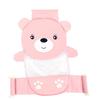 Portable Newborn  Bathing Mesh Seat Support Sling Shower Cradle Rings