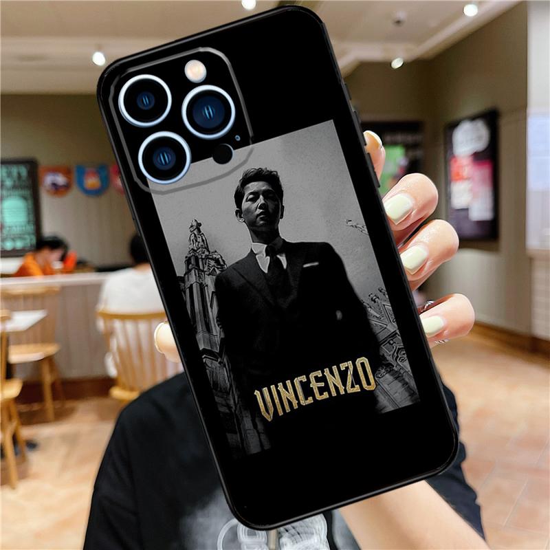 Vincenzo Cassano Kdrama Case For iPhone 17 Pro Max 16 15 14 11 12 13 Mini Plus 16e 17 Air Bumper Cover Accessories
