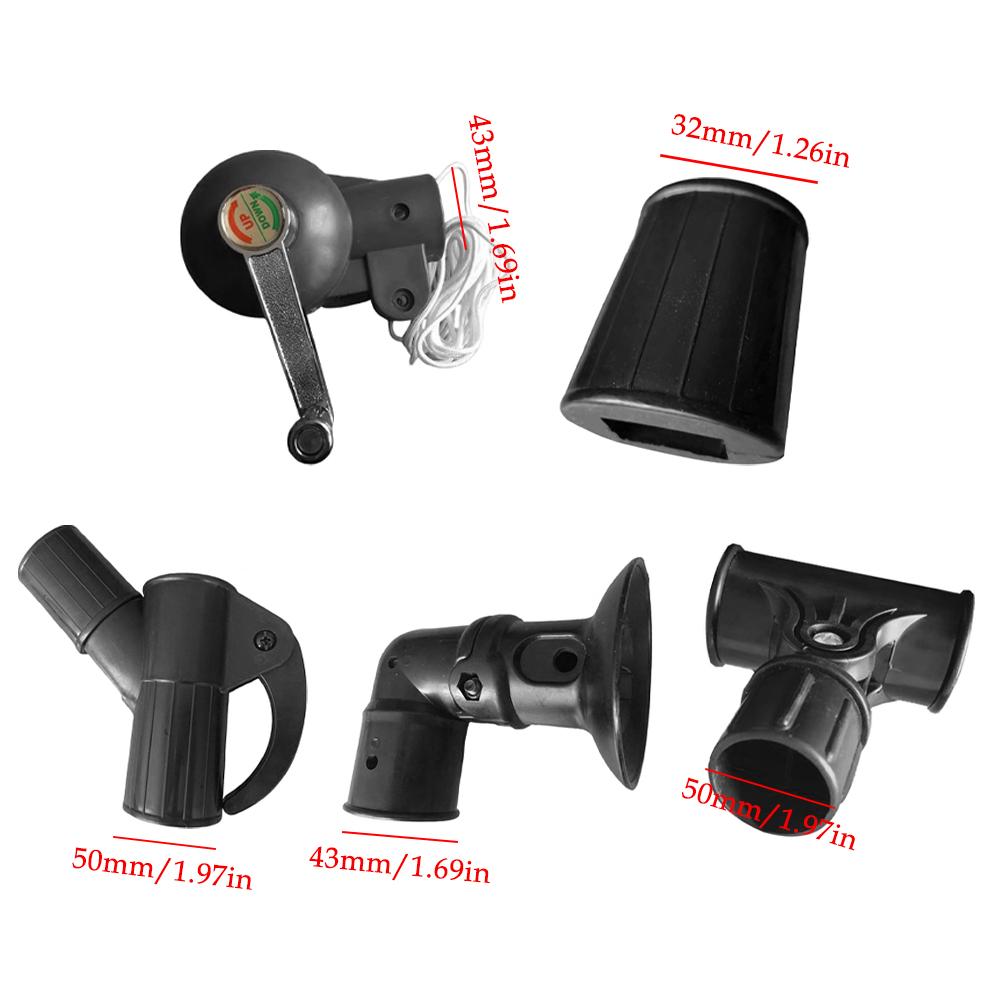 Запасные части для зонта для пляжа, пикника, патио, сада, центральная стойка, аксессуары для уличного зонта, универсальные практичные инструменты