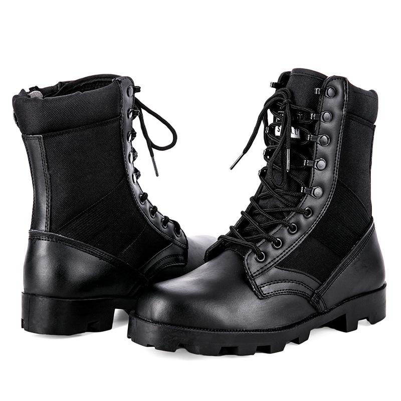 Fashion Camouflage Ankle Boots Men Outdoor Panama Soles Tactical Combat Boots Hunting Work Boot Man Hiking Shoe