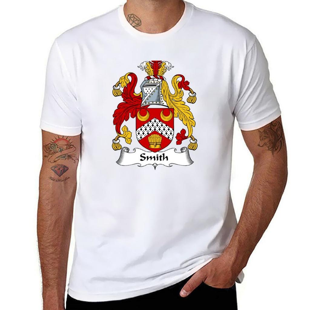 Smith Coat of Arms Smith Family Crest TShirt Athletic Quick Dry TShirt for Unisex