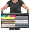 Non-woven Clothes Quilt Storage Bag Folding Blanket Sweater Organizer Box