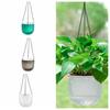 Hanging Basket Vase Plastic Hanging Pot Transparent Flower Pot  Indoor