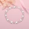 New Original Design 925 Sterling Silver Romantic Heart Bracelet for Women Fashion Jewelry Wedding Party Valentine's Day Gifts