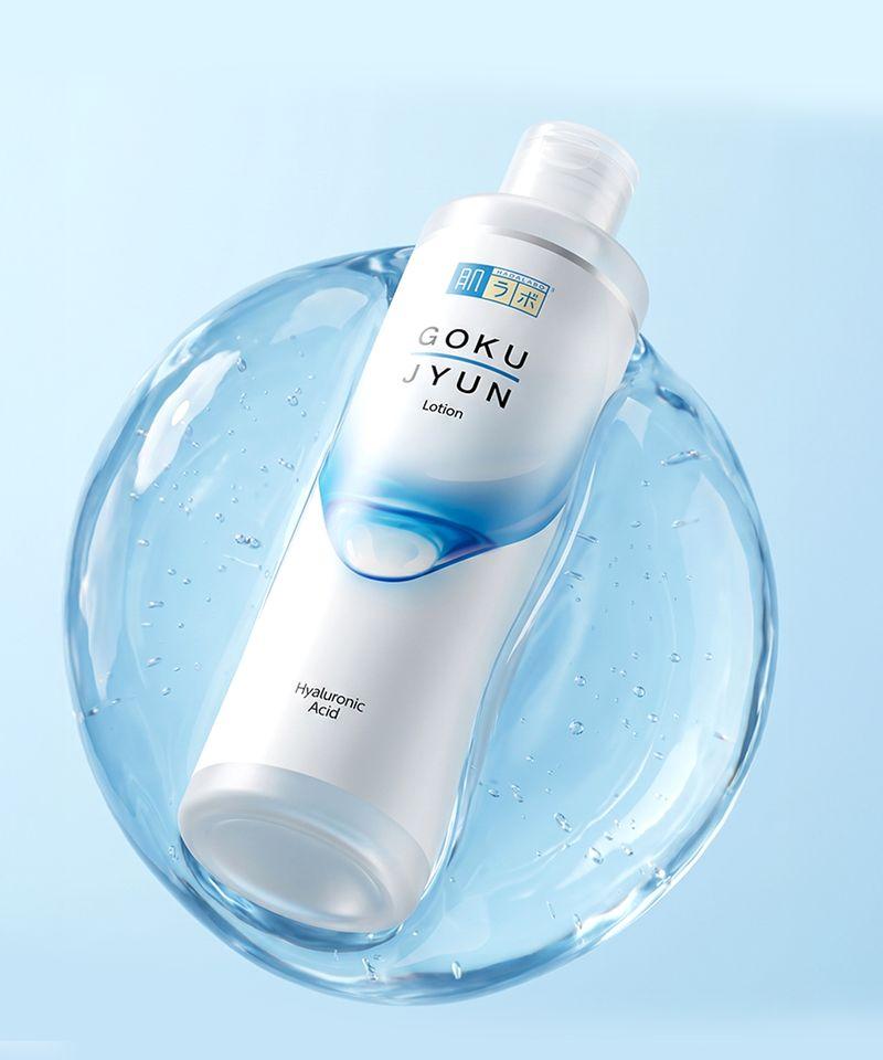 [High Moisturizing/Hyaluronic Acid] Gokujun Lotion 300ml (+Free Gift: 5 Gokujun Lotion 2ml Sheets)