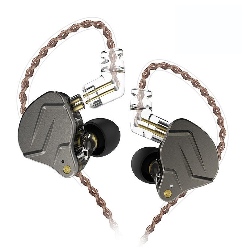 KZ ZSN PRO Professional Metal Headphones 1BA + 1DD Hybrid Technology Wired Earbuds 3.5mm In-Ear Monitor Sports HiFi Earphones