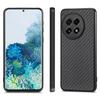For OnePlus Ace 5 5G/Ace 5 Pro 5G/13R 5G Case Carbon Fiber Texture PU Leather+PC+TPU Phone Cover