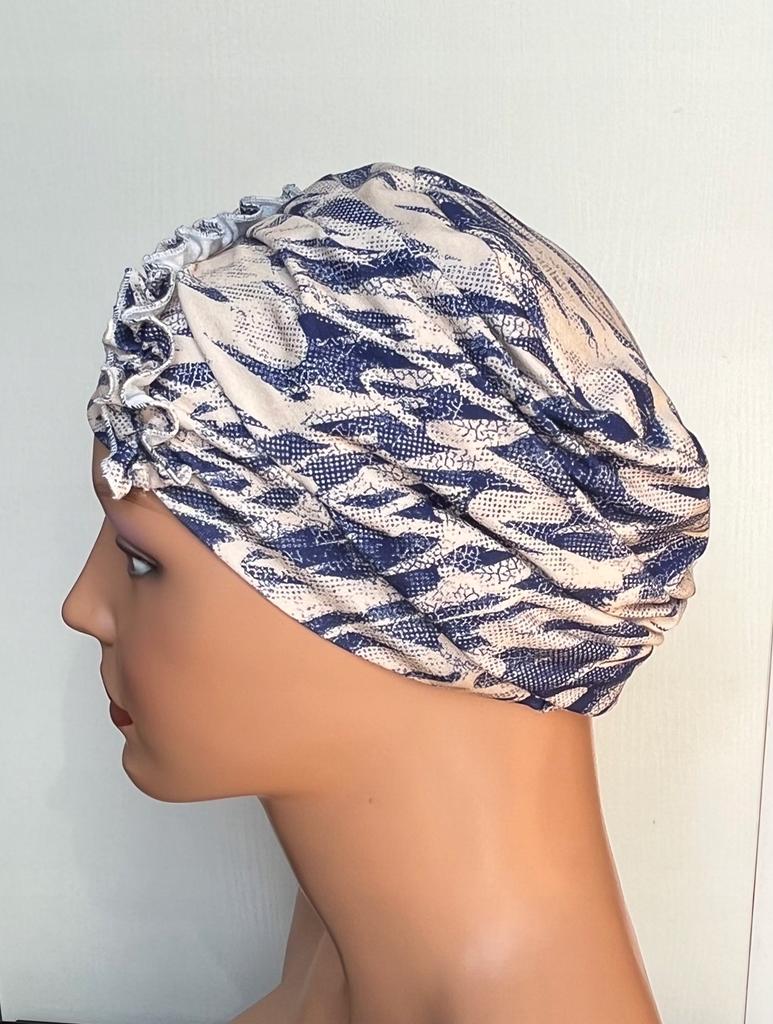 Turban Kalina Z Wiskozy 362 Czapka Podwójna Także Po Chemioterapii
