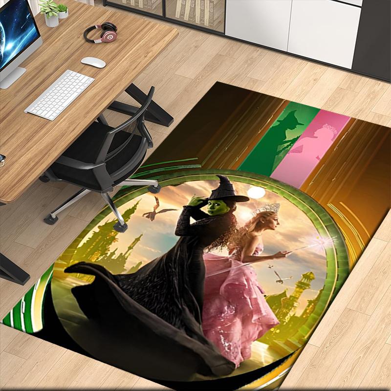 Wicked Printed Carpetrugfor Office Chair Living Room Bedroom Kitchen Room Decor Gifts