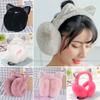 Muffs Lovely Folding Frostproof Soft Plush Cartoon Earmuffs Warm Headband Ear Protectors Earflaps
