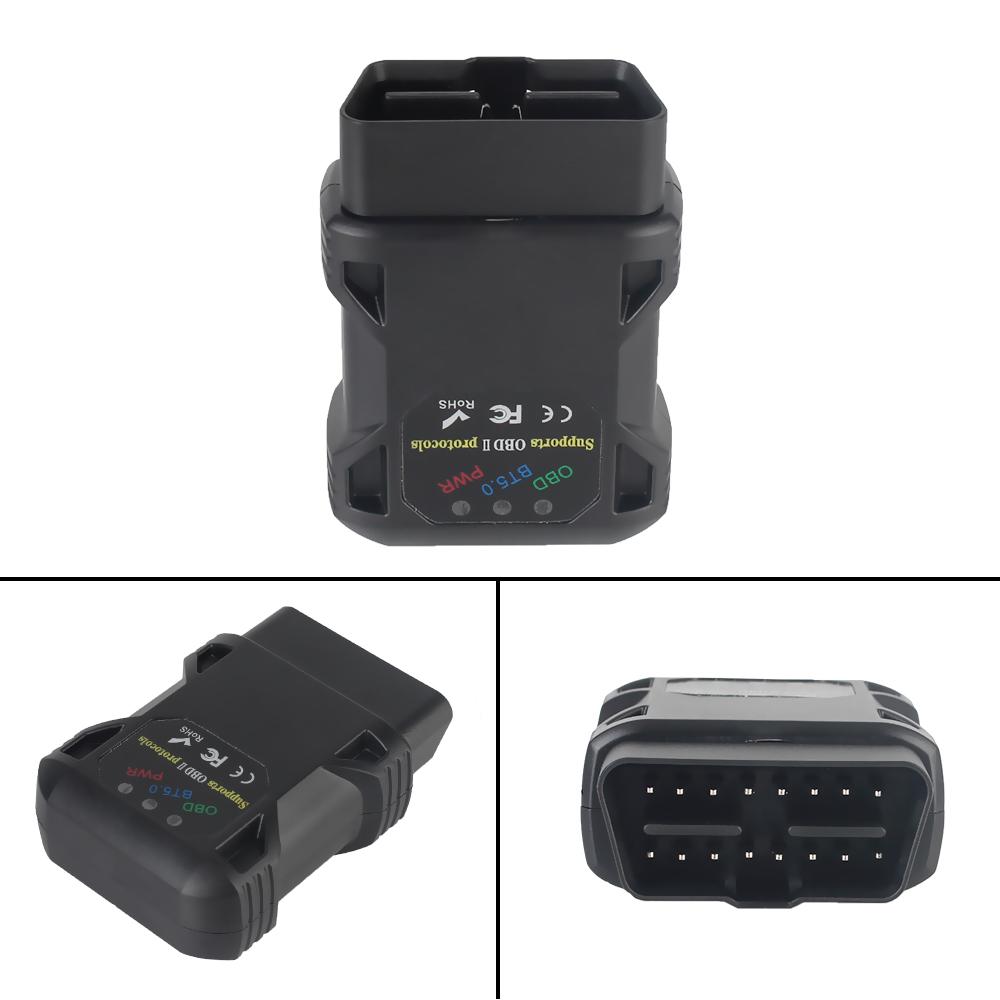 ELM327 V1.5 OBD2 сканер кодов считыватель автомобильный диагностический инструмент OBD II для Android/IOS Windows Bluetooth 5.0