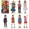 Six Evil Girls Anime Stand Acrylic Action Figures Standing Model Plate Props Desktop Decoration Fans Collection Gift