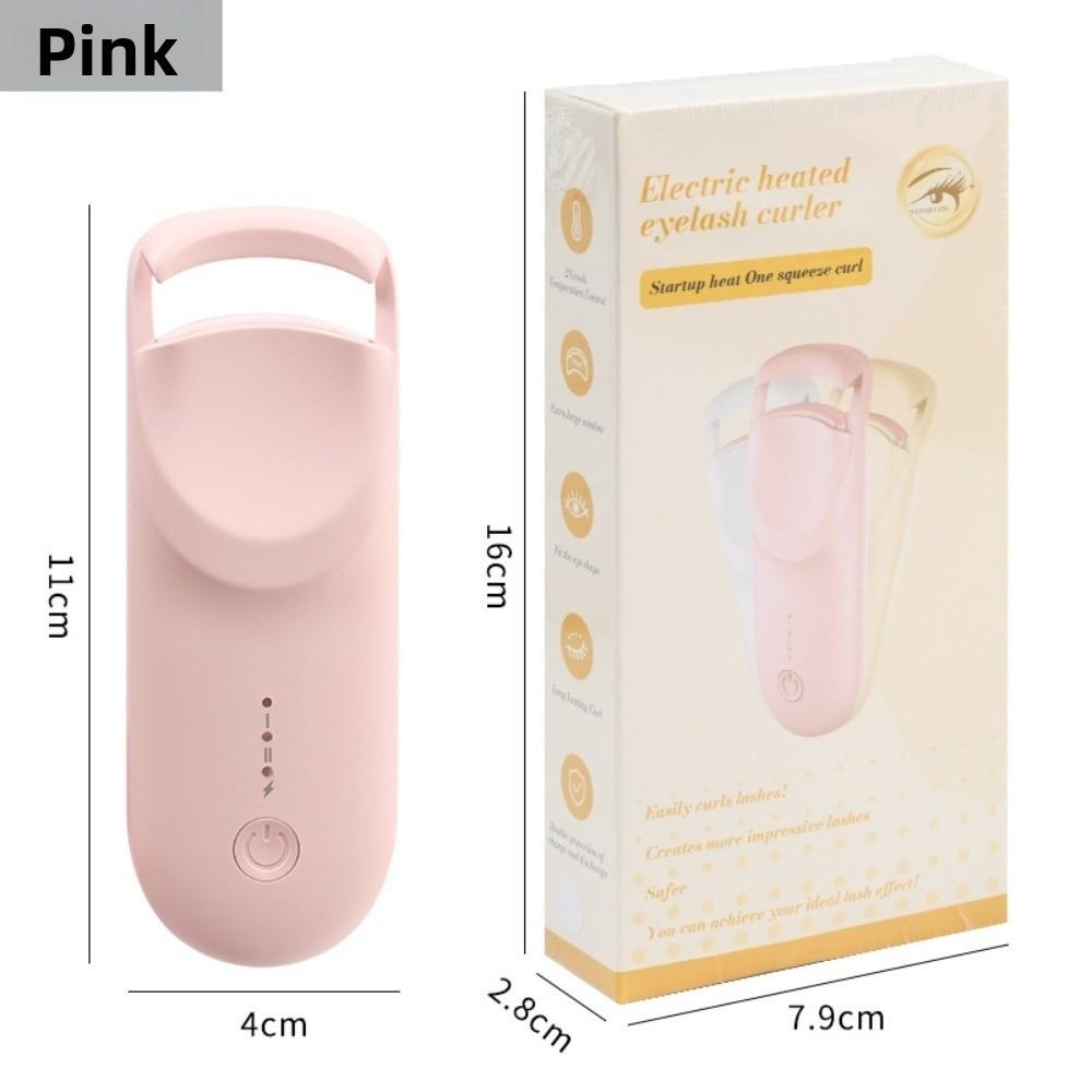 Portable Electric Eyelash Curler Rechargeable Lash Curler Heated Eyelash Curler Makeup Tool