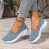 Summer New Shoes Women's Mesh Shoes Fashion Casual Mother Shoes Breathable Soft Sole Comfortable One-pedal Women's Shoes