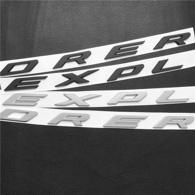 3D ABS Letters Emblem Car Front Hood Bonnet Badge Sticker 2013 2015 2016 2017 2018 Accessories