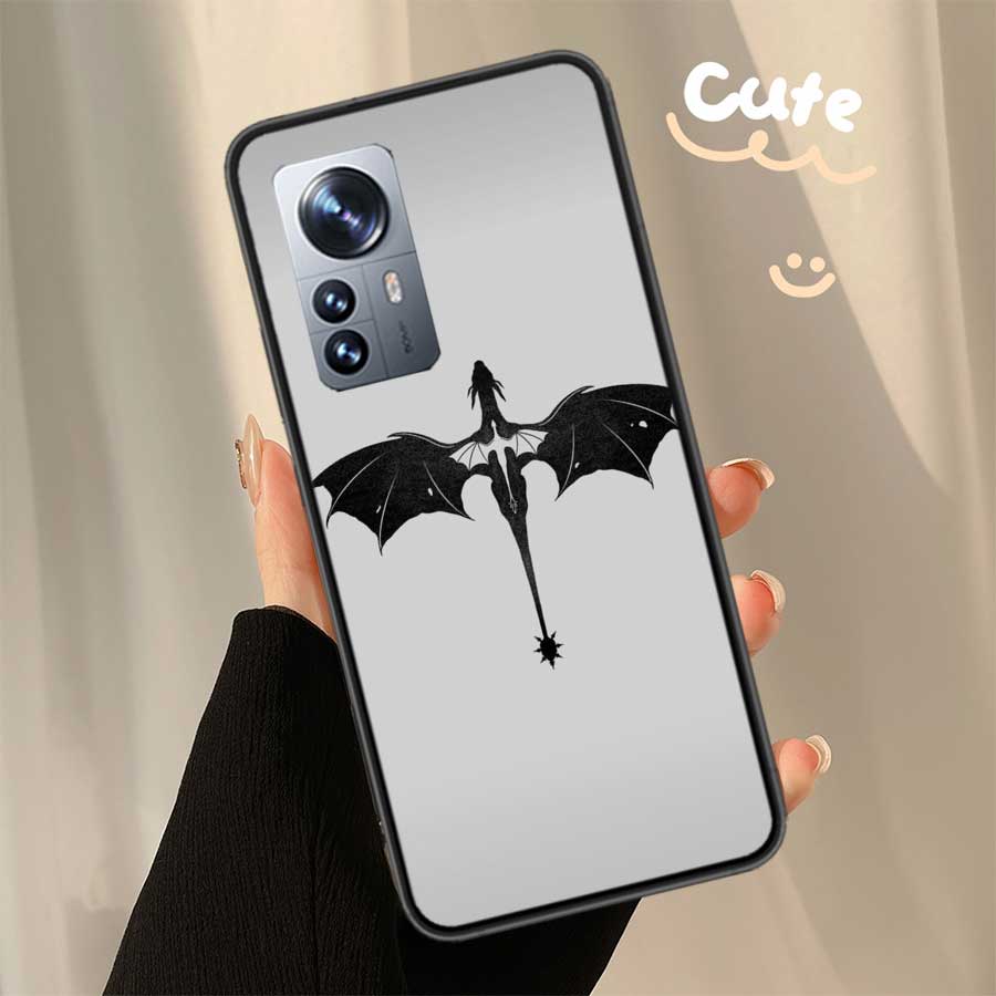 Чехол для телефона F-Fourth W-Wing Dragon для Xiaomi Poco F7 Mi 14 Ultra 15 13 12 Pro 11T 10T 12T Pro 12X 11i 11 10 Lite 5G 9 8 Cover Ca