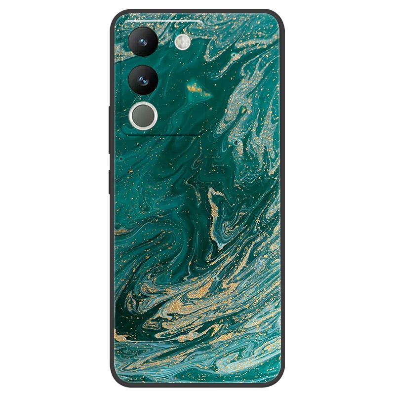 Чехол для VIVO V29E V2317 Защитный чехол для камеры Для телефона VIVO Y200 5G Мягкий силиконовый TPU Задняя крышка V2307 Ударопрочный Fundas