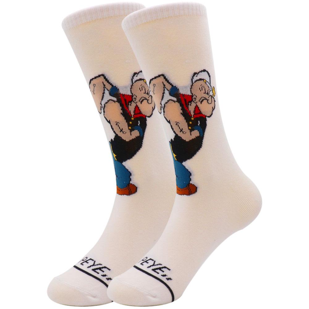 High Quality Custom Calcetines Socken Comic Character Cotton Funky Funny Cartoon Women Socks