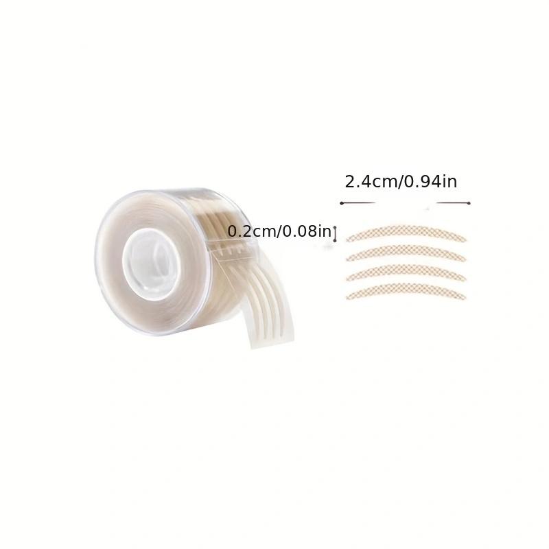 1 шт. двойной складной веко, не оставляющий следов, натуральный цвет, барабан, контакт с глазами, прочный, прочный клей