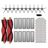 A20F-Для Roborock S5 / S5 Max / S6 / S6 Maxv / S6 Pure / E4 / E5 / S51 / S52 / S55 Роликовая Боковая щетка Фильтр Насадка для мытья пола Аксессуары