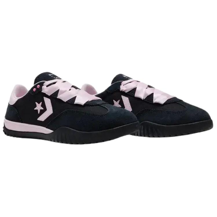 Converse Run Star Trainer Балетный стиль Атласная лента Ретро Спорт Удобные Прочные Отскок Низкий верх Повседневная обувь для образа жизни Унисекс кроссовки A19727C