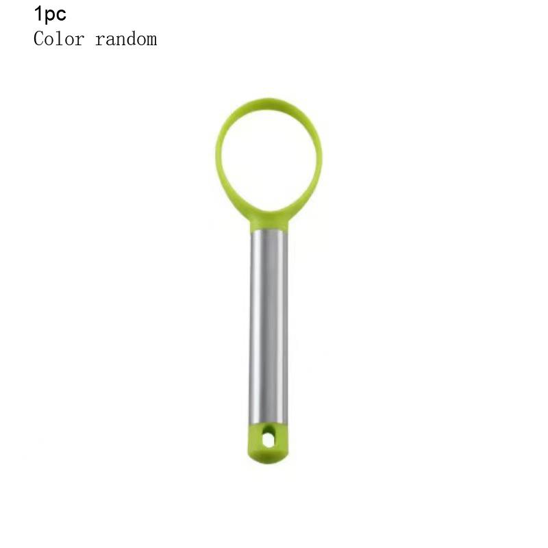 Набор из 3 инструментов для фруктов из нержавеющей стали, совок для арбуза, инструмент для удаления сердцевины яблок, нож для нарезки фруктов, разделитель мякоти фруктов, инструменты