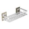 Wall-mounted Storage Bracket Metal Shelf Rustproof Corrosion Resistant Strong Load-bearing Easy Installation Bathroom Shelf Shower Caddy