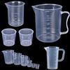 Clear Plastic Graduated Measuring Cup for Baking Beaker Liquid Measure JugCup Container