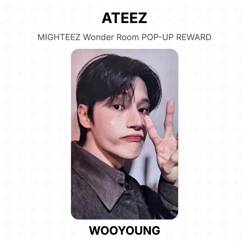 ATEEZ MIGHTEEZ Wonder Room POP-UP REWARD Официальная фотокарточка