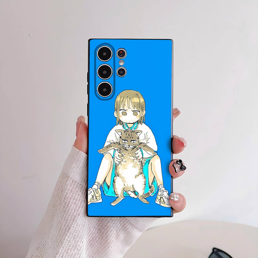 Kawayii Ao no H-Hako Чехол для телефона Samsung серии S s21 s22 s23 s24 s25 FE Plus Ultra Мягкий ТПУ, приятный для кожи чехол