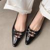 Pointed Toe Women Sandals Flats Loafers Shoes Shallow Shoes Summer Dress Woman Shoes 2025 New Trend Lolita Mujer Zapatos